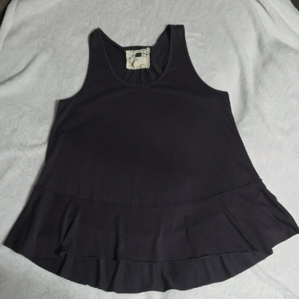 CUPIO Dark Grat Women's Tank Top Sz Small